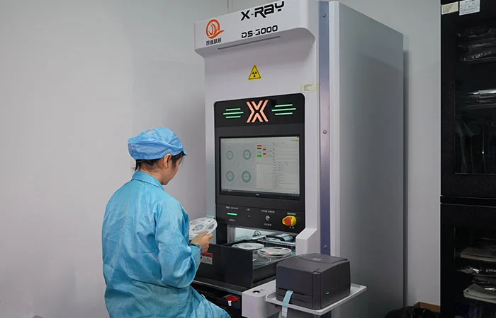 X-Ray material dispenser